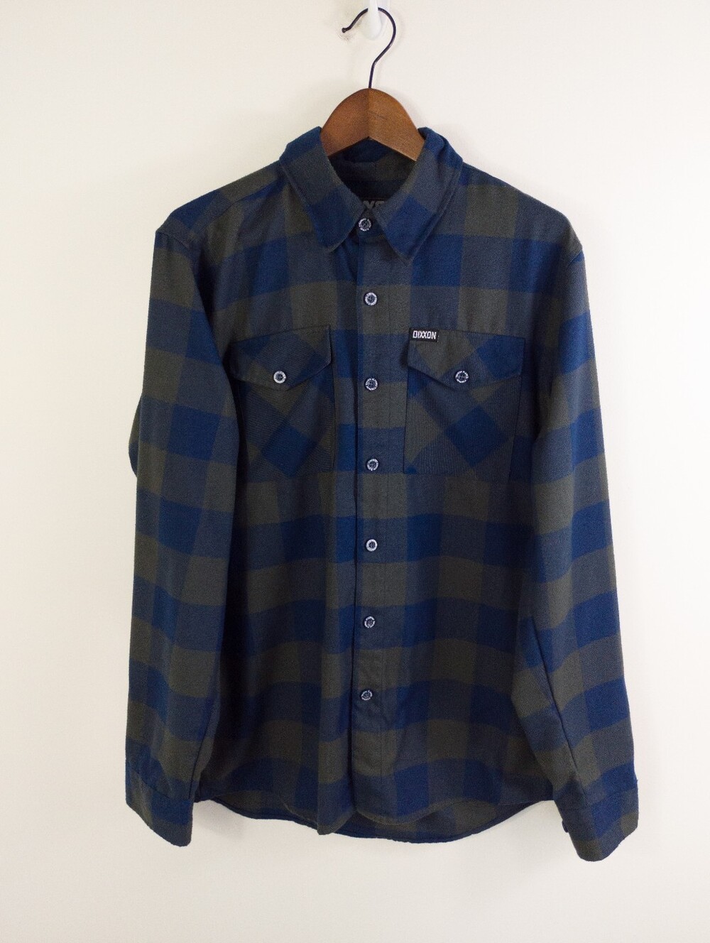 Dixxon Flannel Co 0 Dark 30 Heritage Flannel Shirt  Buffalo Check Size Medium